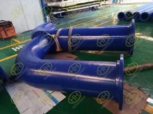 Prefabrication of pipe spools with FBE coating in Haihao Group
