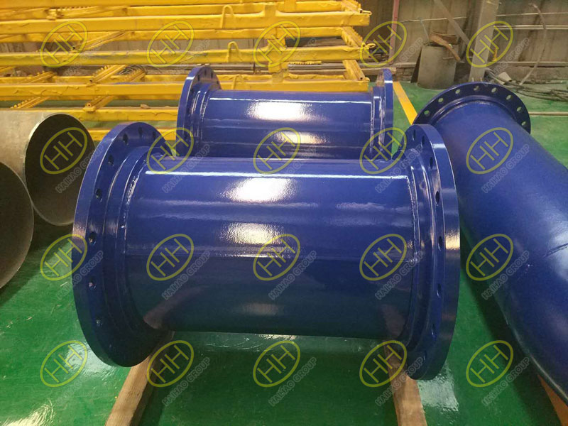 FBE coated pipe spools manufactured in Haihao Group